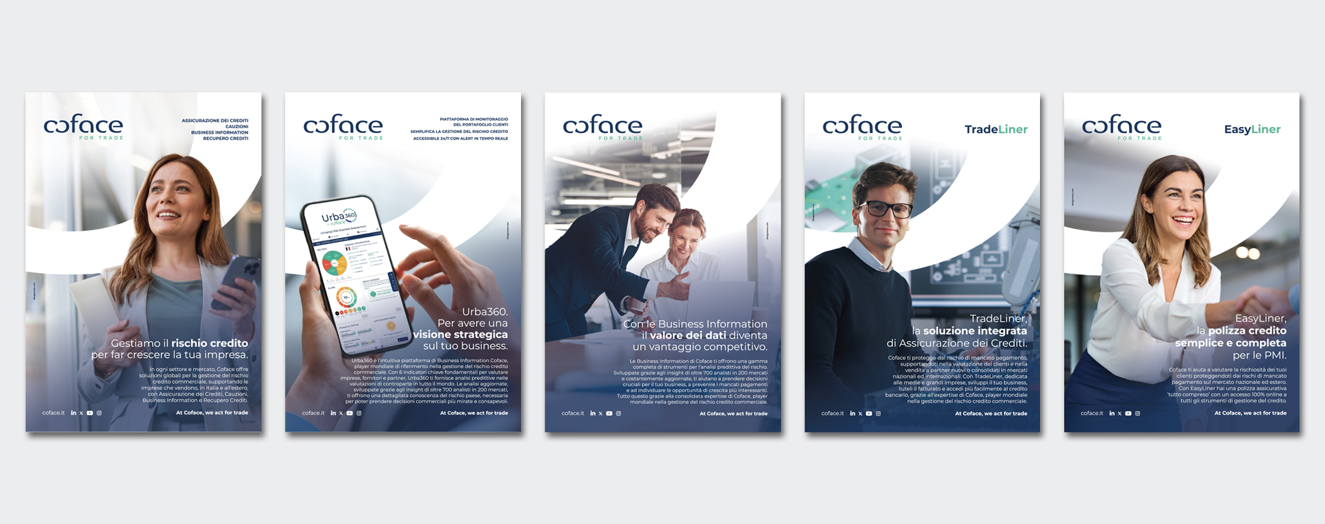 Coface, campagna di advertising multisoggetto per le maggiori testate del settore finanziario