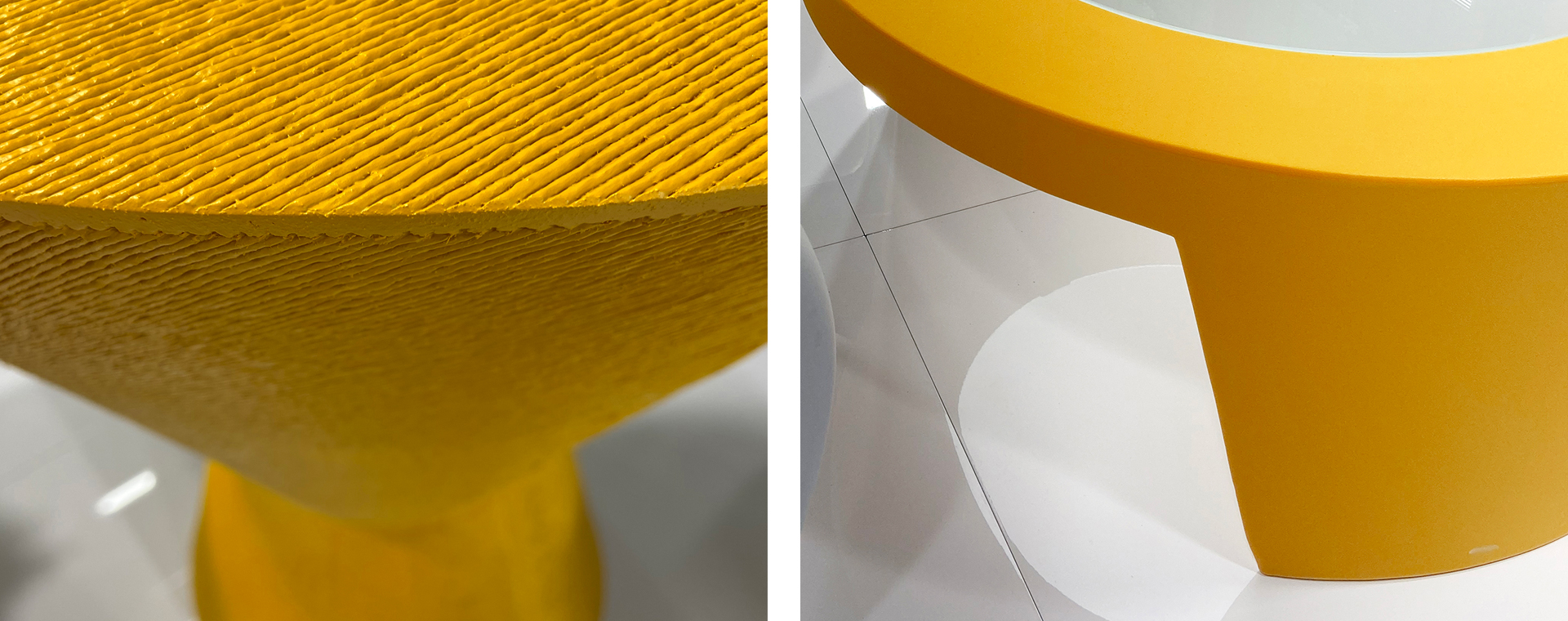 Stand BFF Bank, elementi espositivi realizzati con stampanti 3D