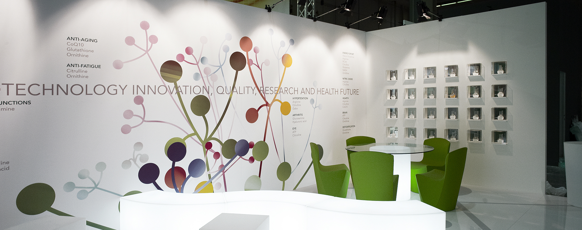 Kyowa Hakko Bio, stand per fiera di settore