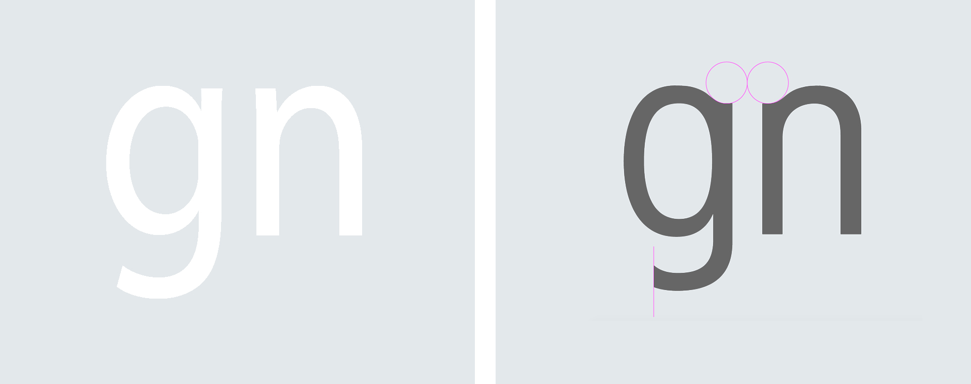 Città di Legnano, Lettering del logotipo